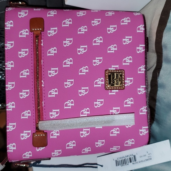 Dooney & Bourke Handbags - NEW WITH TAGS:Barbie Core Pink Dooney & Bourke Gretta  Small Zip Crossbody bag